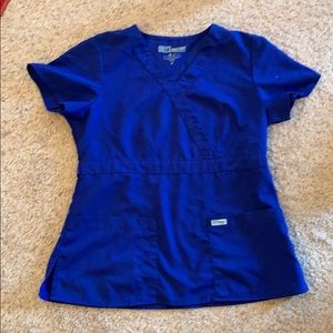 Grey’s Anatomy Royal Blue Scrub Set